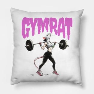 Gymrat Woman Pillow
