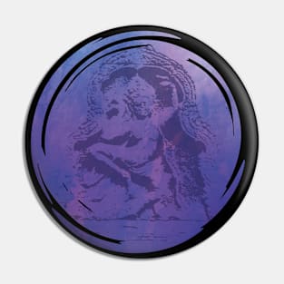 Apsara Purple Pin