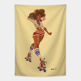 Sassy Skater Tapestry