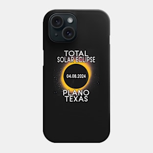 Plano Texas Path Of Totality Total Solar Eclipse 2024 Phone Case