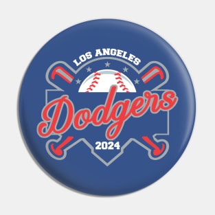 Dodgers Baseball Pin