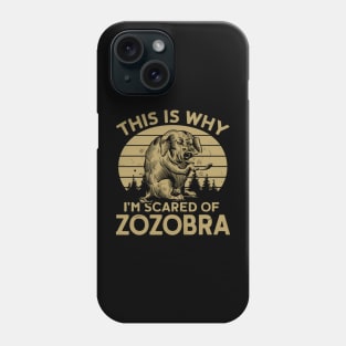 This is why I'm scared of zozobra Phone Case