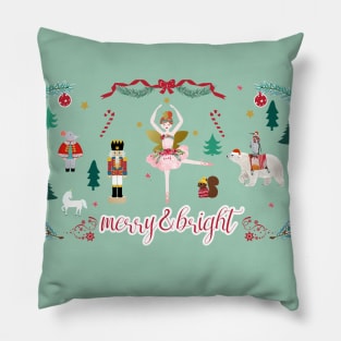 Cute Nutcracker Ballett xmas Pillow