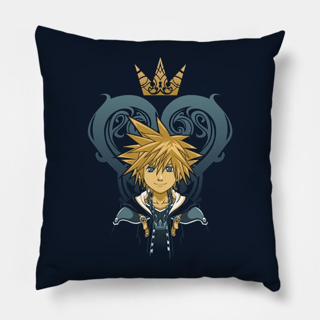 Crossover Hero Pillow by SquidStudio