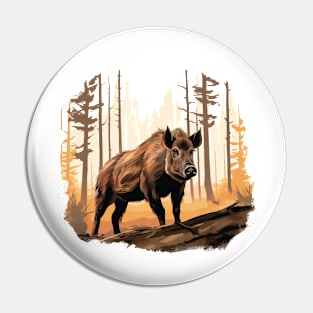 Wild Boar Pin