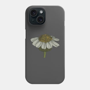 Daisy Flower Drawing Phone Case