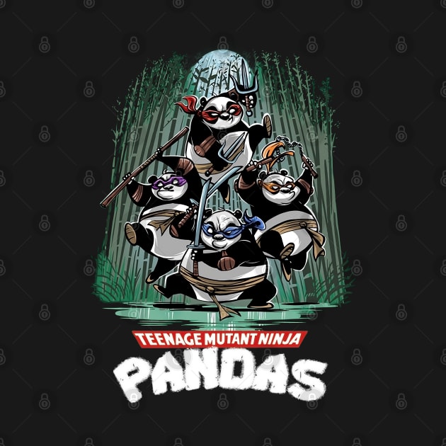 Ninja Panda by Parody Merch