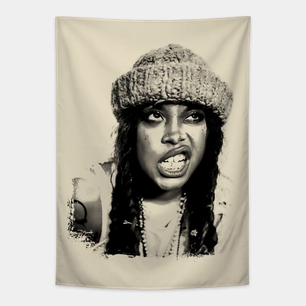 Erykah Badu Retro Tapestry by EricaScarletta