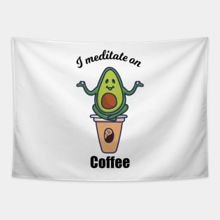 Yoga and Coffee Tapestry