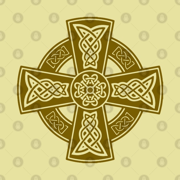 Celtic High Cross Decorative Knotwork 15 by taiche