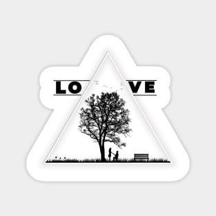 Love Triangle, Proposing, Wedding, Lovers, Nature Magnet