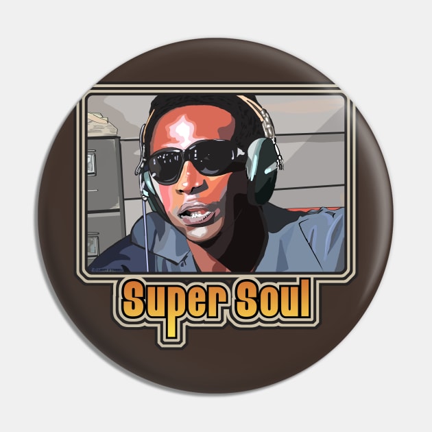 Super Soul from Vanishing Point Pin by FanboyMuseum