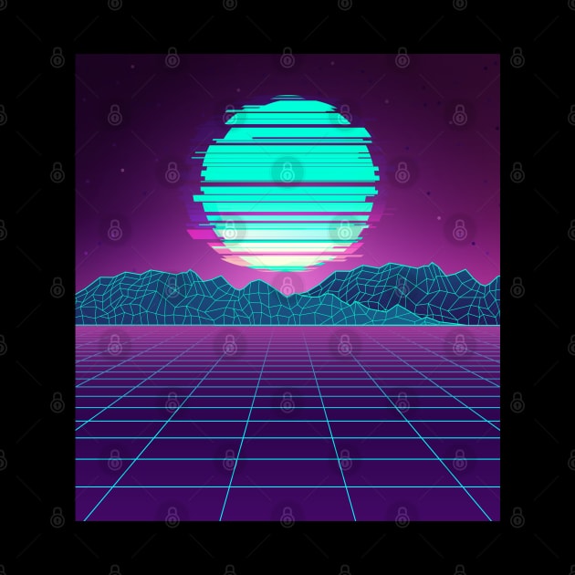 80s Glitch of the future by edmproject