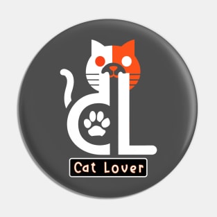 Cat Lover Pin