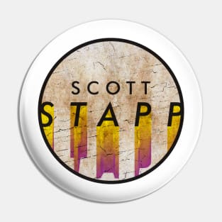 Scott Stapp - VINTAGE YELLOW CIRCLE Pin