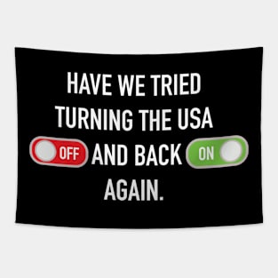 Turn USA on & off Tapestry