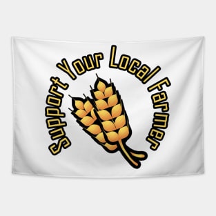 Support Your Local Farmer Tapestry