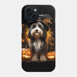 Tibetan terrier Halloween Phone Case