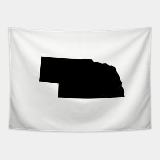 Nebraska Black Tapestry