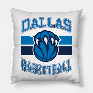 Dallas Basketball Pillow