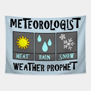 Meteorologist Weather Prophet Tapestry