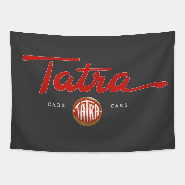 Tatra Cars Tapestry by Midcenturydave