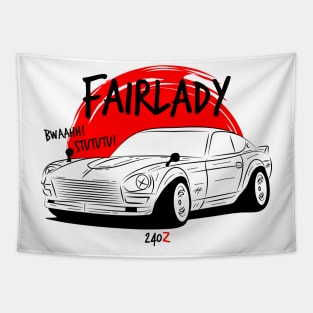 Fairlady 240z Draw Tapestry