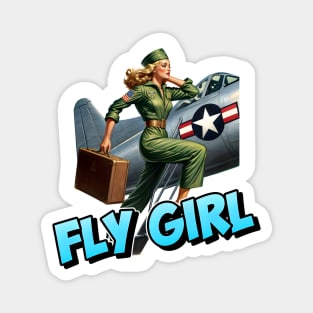 Fly Girl Magnet