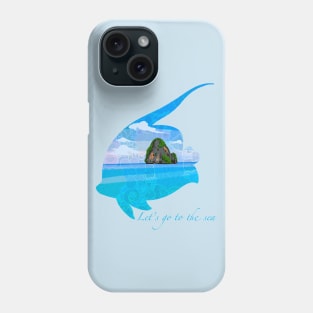 Let’s go to the sea Phone Case