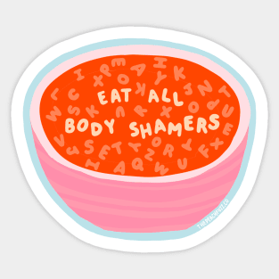 No Body Shame Sticker