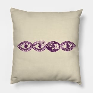 Tiki Style Mermaid Pillow