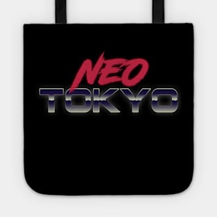 Syntwave 80's Style Neo Tokyo T-Shirt T-Shirt Tote