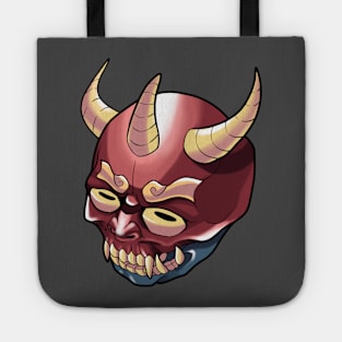 Demonic head Tote