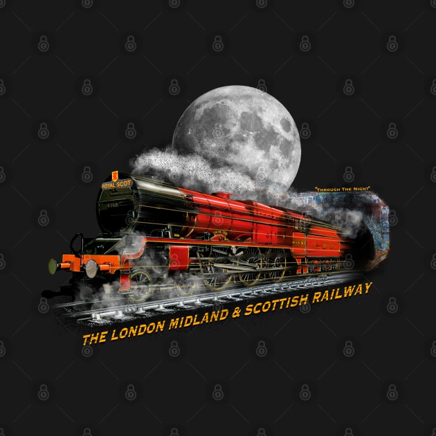 The Legendary Royal Scot Steam Engine Locomotive MotorManiac by MotorManiac