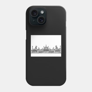 Brighton Royal Pavilion Facade. Phone Case