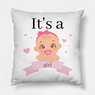 It's a girl Pillow