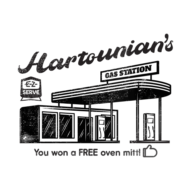 Hartounian's Gas Station by acurwin