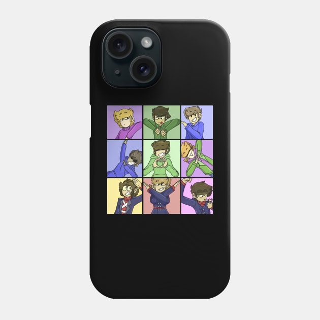 Eddsworld Poster Animated Phone Case by Tracy Daum