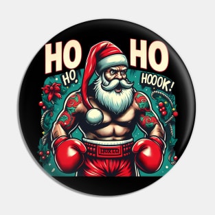 Ho Ho Hook - Boxing Champion Santa Pin