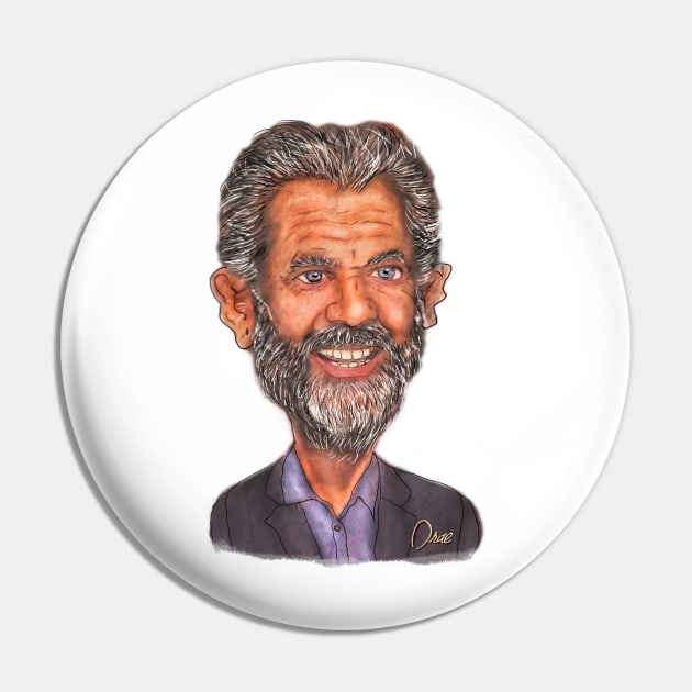 Mel Gibson Pin by Henry Drae