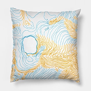 Mt Ruapehu v1 Pillow