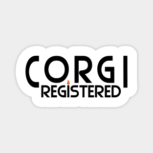 CORGI registered friends Magnet