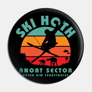 Ski Hoth Pin