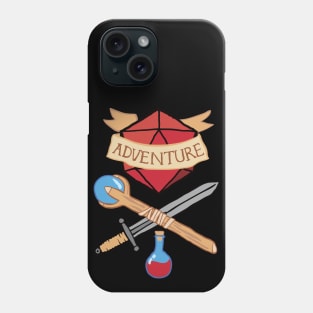 Adventure D&D Tshirt Phone Case