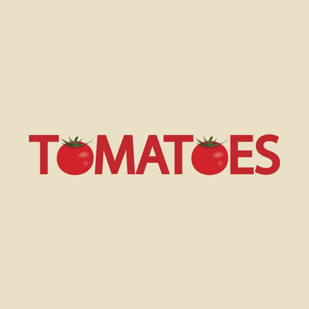 Tomatoes Typographic Logos by DinaShalash