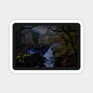 PANDY FALLS & THE OLD PENMACHNO MILL Magnet