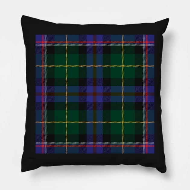 Wisconsin State Tartan Pillow by clantartans