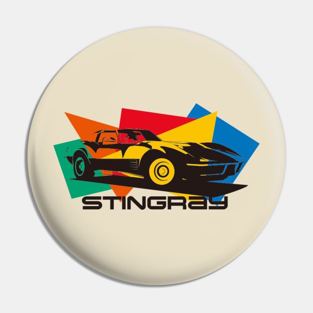 Vintage Stingray Pin by silvercloud