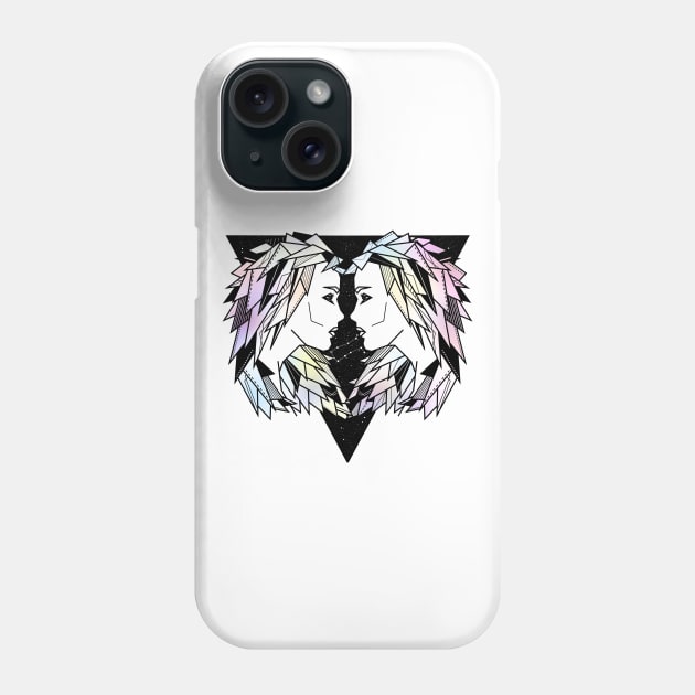 Gemini Twins Phone Case by mailboxdisco