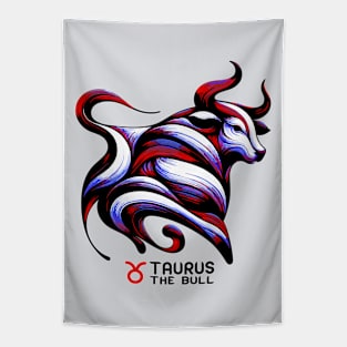 Taurus The Bull Zodiac Sign Tapestry